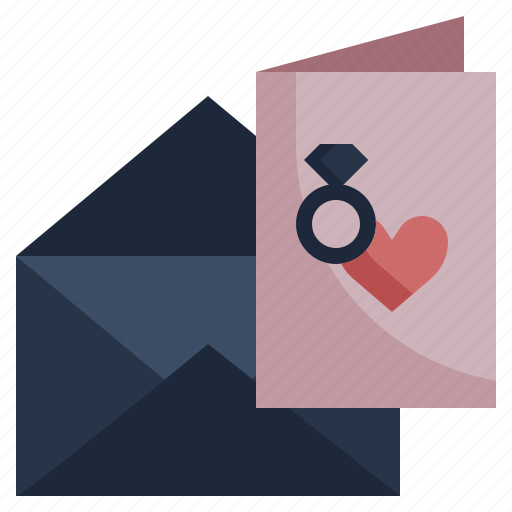 Card, love, and, romance, wedding, invitation, letter icon - Download on Iconfinder
