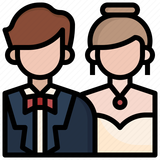 Married, couple3, women, man, wedding, marriage icon - Download on Iconfinder
