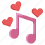 music, song, player, love, and, romance, heart 