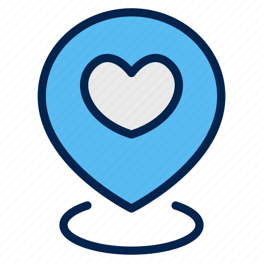 Wedding, location, pin, love, place icon - Download on Iconfinder