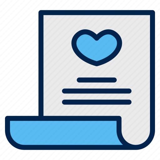 Wedding, love, letter, paper, invitation icon - Download on Iconfinder