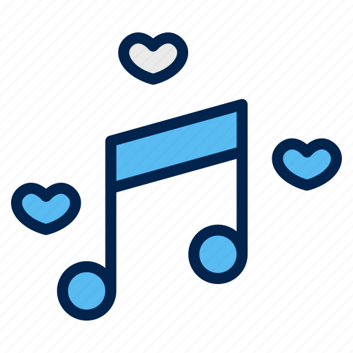 Wedding, music, note, melody, romantic, love icon - Download on Iconfinder