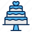 wedding, cake, marry, love, romantic 