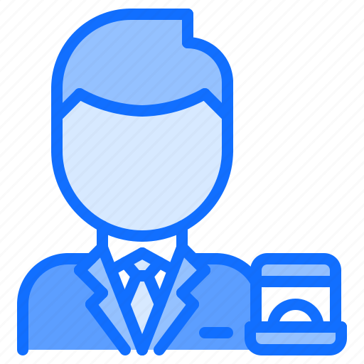 Wedding, suit, groom, man, ring, box, jewelry icon - Download on Iconfinder