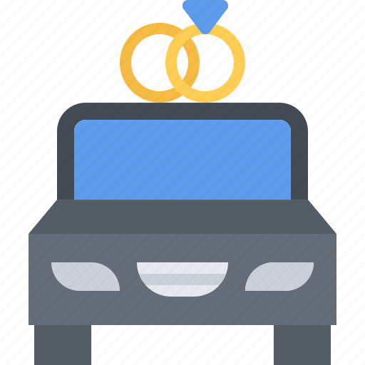 Car, wedding, rings, love, married, family icon - Download on Iconfinder