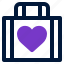suitcase, love, journey, wedding, baggage 