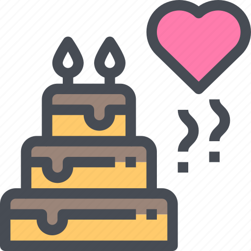 Birthday, cake, party, wedding icon - Download on Iconfinder