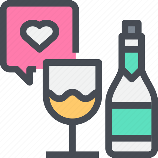 After party, champagne, drink, love, party, wedding, wine icon - Download on Iconfinder