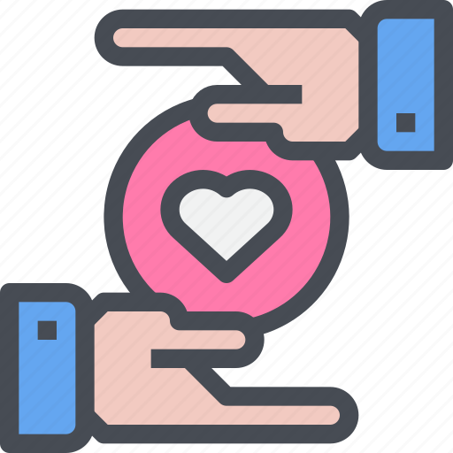 Hand, heart, love, wedding icon - Download on Iconfinder