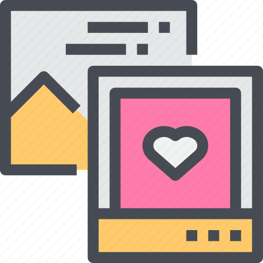 Gallery, media, photo, post card, wedding icon - Download on Iconfinder