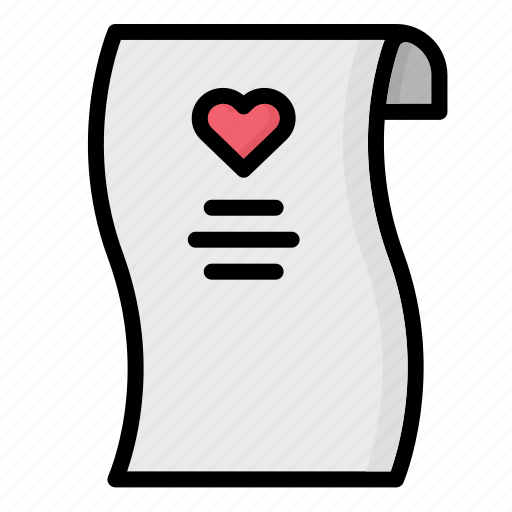 Wedding, invitation, love, letter, paper icon - Download on Iconfinder