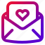 email, love, mail, heart, message 