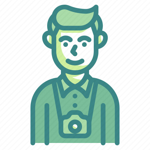 Photographer, photography, tourist, man, avatar icon - Download on Iconfinder