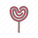 candy, love, lollipop, sweet