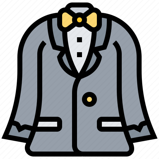 Clothing, formal, gentleman, suit, tuxedo icon - Download on Iconfinder