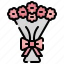 bouquet, wedding, flower, romantic, marriage