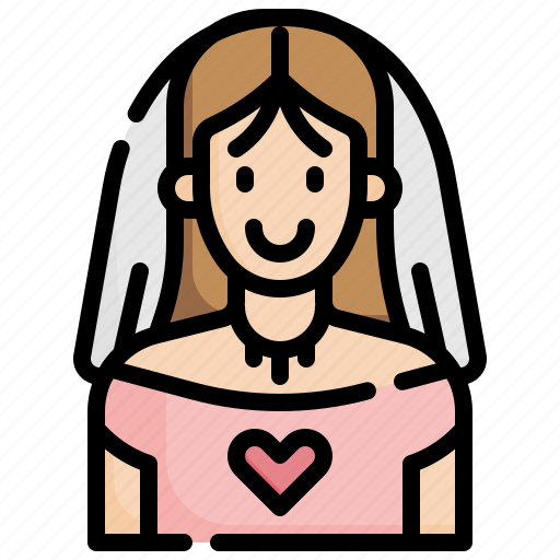 Bride, honeymoon, heart, romance, altitude icon - Download on Iconfinder