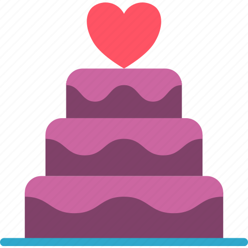 Bride, cake, couple, groom, marriage, wedding icon - Download on Iconfinder