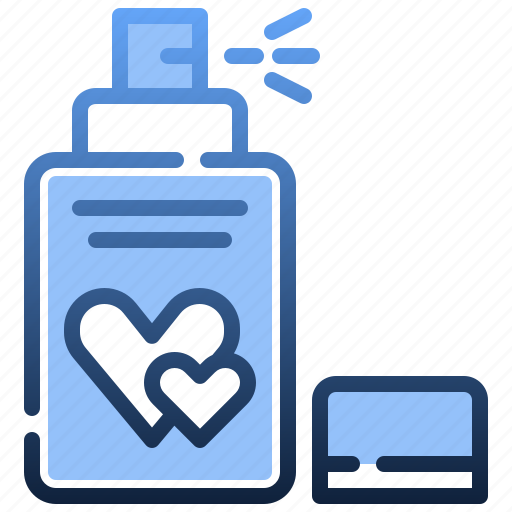 Perfume, beauty, container, heart, love icon - Download on Iconfinder