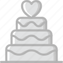 bride, cake, couple, groom, marriage, wedding