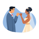 pinky, promise, gesture, bonding, wedding, marriage