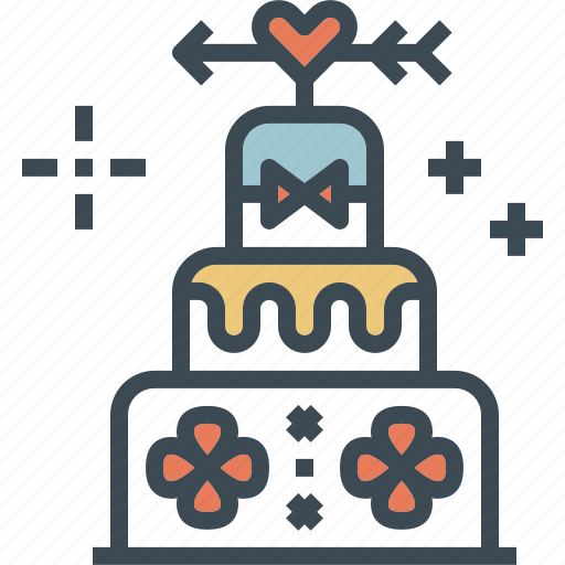 Birthday, cake, dessert, valentine, wedding icon - Download on Iconfinder