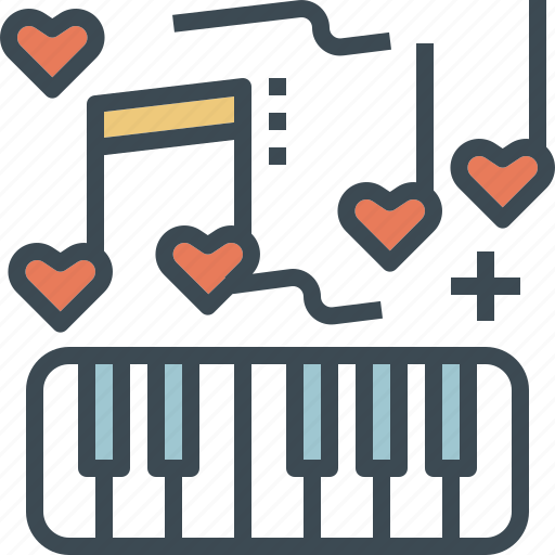 Music, note, piano, song, wedding icon - Download on Iconfinder
