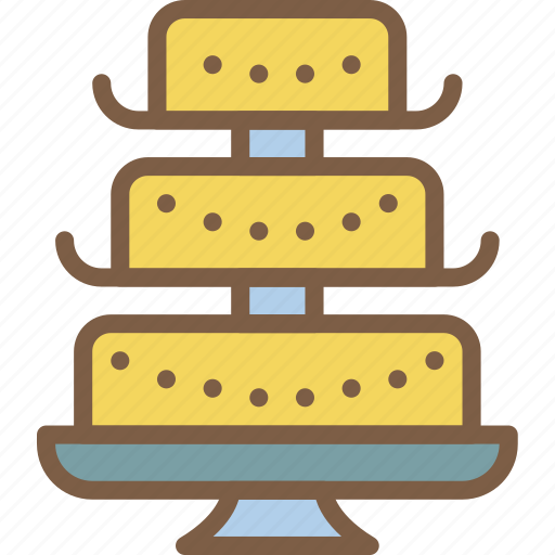 Bride, cake, couple, groom, marriage, wedding icon - Download on Iconfinder