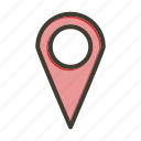 location, gps, pin, map, marker