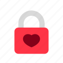 lock, padlock, love, heart, honeymoon, room, romance