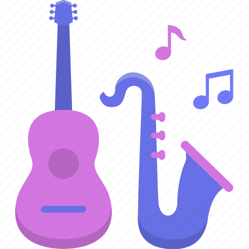 Guitar, live band, live music, music, sax, saxophone icon - Download on Iconfinder
