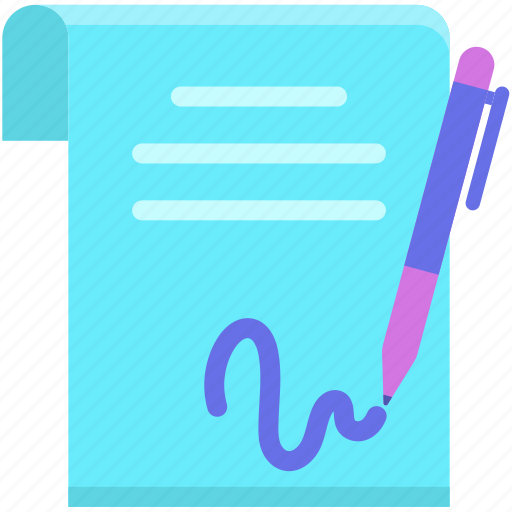 Agreement, contract, sign, signature icon - Download on Iconfinder