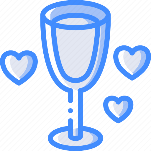 Bride, champagne, couple, flute, groom, marriage, wedding icon - Download on Iconfinder