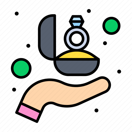 Giving, hand, love, ring, romance, valentine icon - Download on Iconfinder