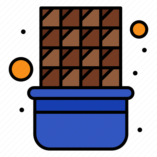 Chocolate, food, snack, sweet icon - Download on Iconfinder