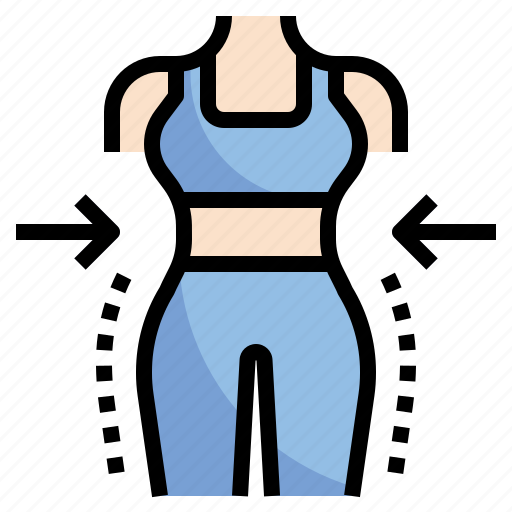 Lose, weight, wellness, fitness, belly icon - Download on Iconfinder