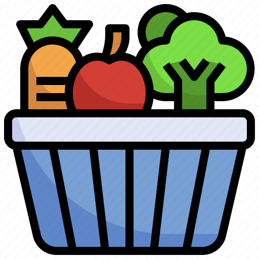 Vegetarian, broccoli, healthcare, carrot, pepper icon - Download on Iconfinder