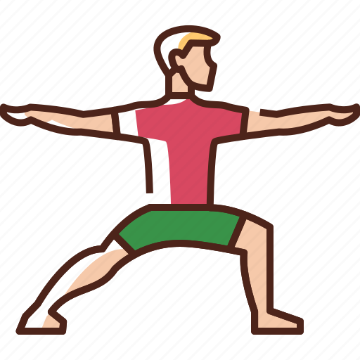 Yoga, exercise, meditation, fitness, pose, workout, healthy icon - Download on Iconfinder