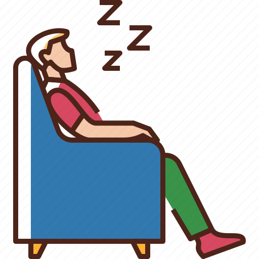 Rest, relax, man, leisure, sleep, couch, health icon - Download on Iconfinder