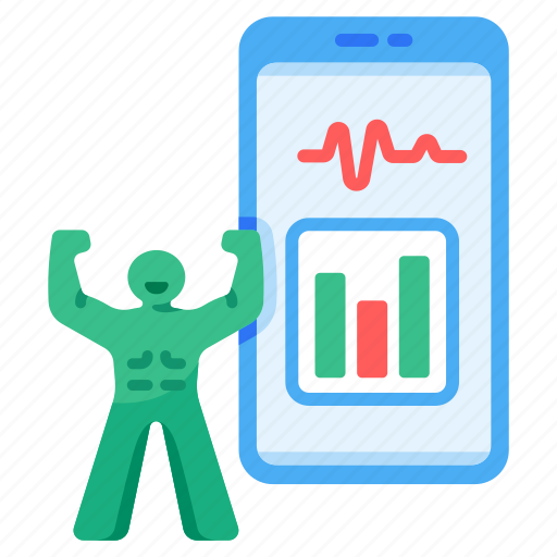 Health, application, tracking, healthy, health conscious, analysis, diagnosis icon - Download on Iconfinder
