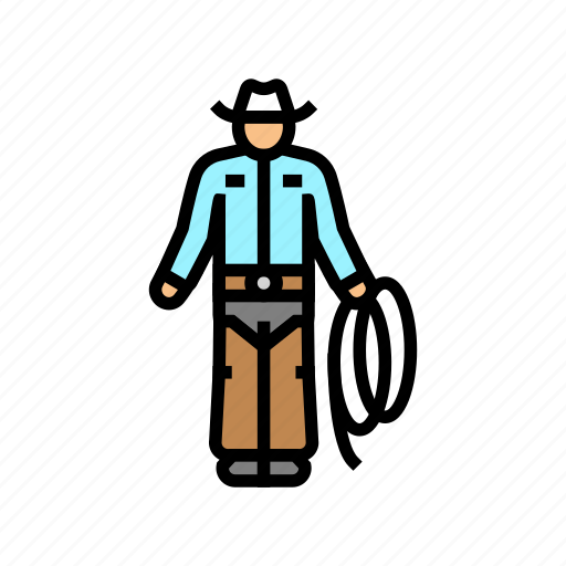 Cowboy, western, man, sheriff, lasso, accessory icon - Download on Iconfinder