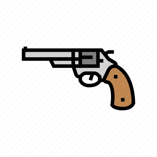 Gun, revolver, western, cowboy, sheriff, man icon - Download on Iconfinder
