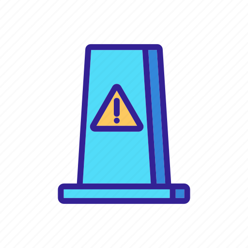 Accident, caution, fall, floor, safety, slip, wet icon - Download on Iconfinder