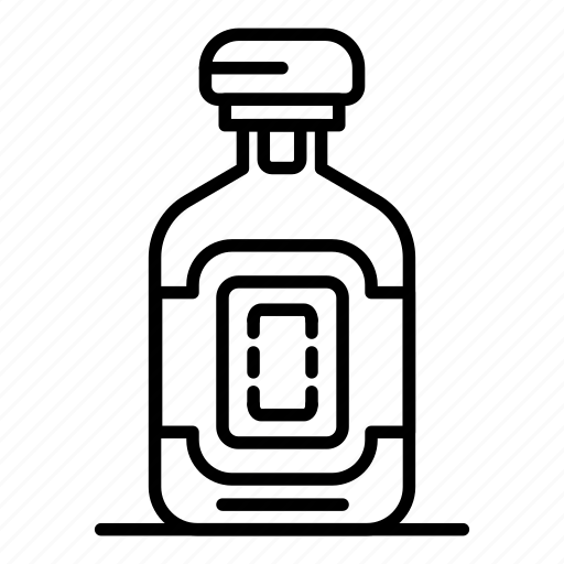 Bottle, hand, party, retro, vintage, whiskey, wine icon - Download on Iconfinder