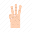 body language, fingers, gesture, hand, forefinger, middle finger, ring finger