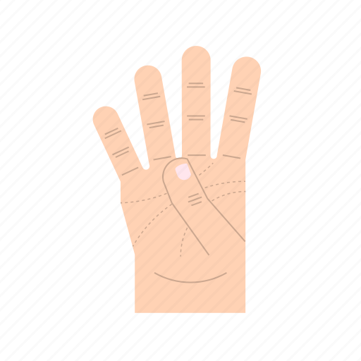 Body language, fingers, gesture, hand, forefinger, middle finger, ring finger icon - Download on Iconfinder