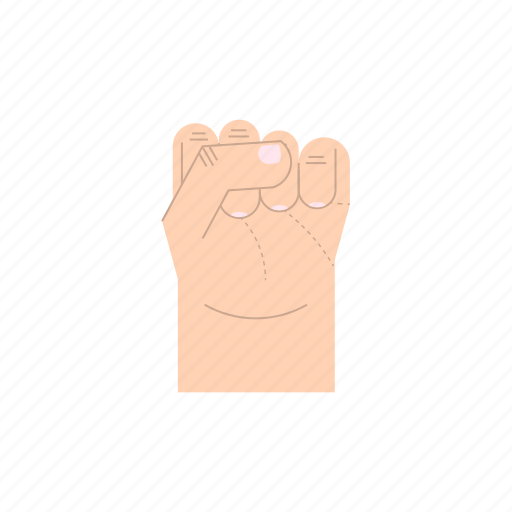 Body language, fingers, gesture, hand, fist, resistance, strength icon - Download on Iconfinder