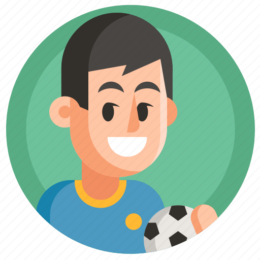 Avatar, boy, football, man, soccer, sport icon - Download on Iconfinder