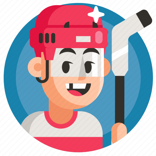Avatar, boy, hockey, man, sport icon - Download on Iconfinder