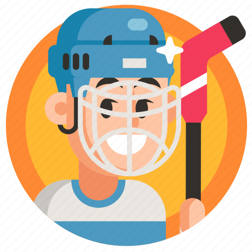 Avatar, boy, goalkeeper, hockey, man, sport icon - Download on Iconfinder